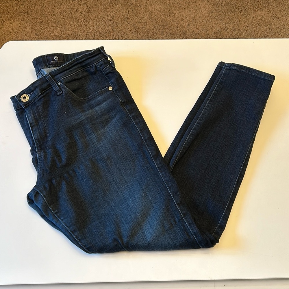 Ag Adriano Goldschmied Super Skinny Ankle Jean Legging Jeggings Size 30 R 30R